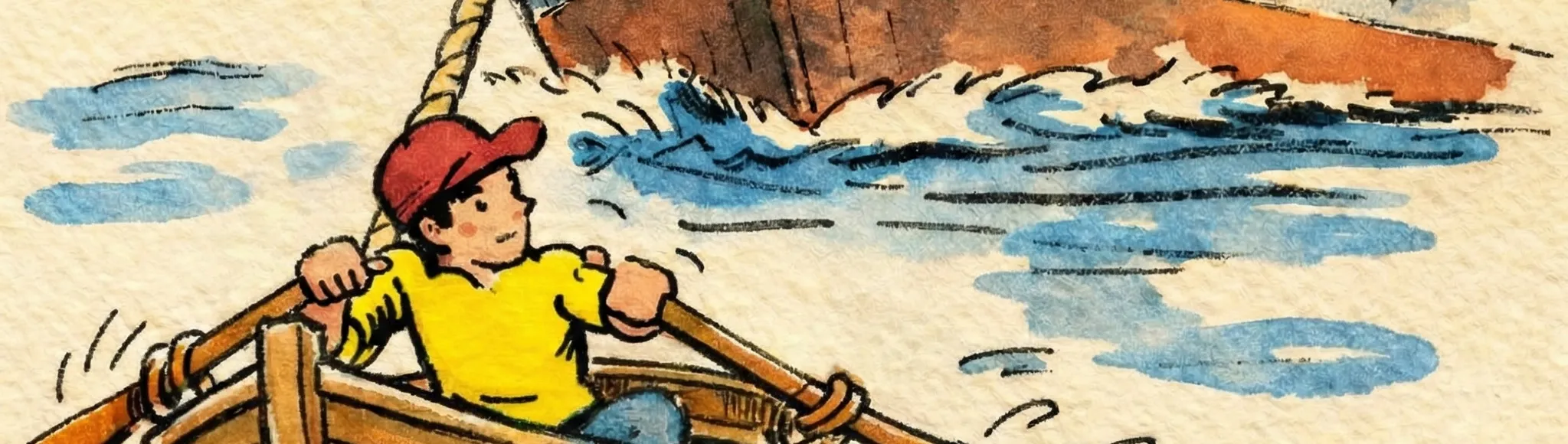 A founder in a small boat pulling a massive ship — doing too much alone